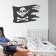 Pirate Flag Wall Decal