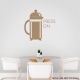 Press On Wall Decal