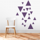 Tri-Triangles Wall Decal