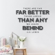 Far Better Things Wall Quote Decal