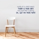 Get On Your Way Dark Blue Wall Decal