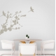 Three Bird Blossom Branch Wall Decal