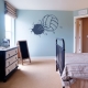 Bursting Volleyball Wall Decal