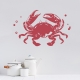 Crab Wall Decal