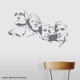Mount Rushmore Wall Decal Storm Grey
