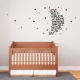 Moon and Back Wall Quote Decal