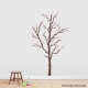 Tree with Spring Buds Wall Decal