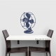 Vintage Fan Wall Decal