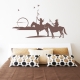 American Indian Old West Wall Decal