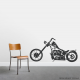 Bobber Motorcyle Wall Decal