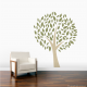 Cheerful Tree Wall Decal