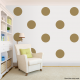 Giant Polka Dots Wall Decal