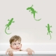 Gecko Lizards Wall Decal