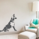 German Shepherd Sitting Wall Decal