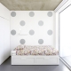 Giant Polka Dots Wall Decal