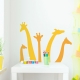 Giraffe Silhouettes Wall Decal