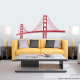 Golden Gate Bridge Wall Decal