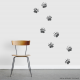 Grizzly Bear Tracks Wall Decal