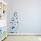 Jump Rope Boy Wall Decal