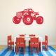 Monster Truck Wall Decal