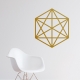 Octahedron Wall Decal