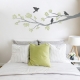 Three Birds On A Branch Wall Decal