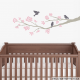 Three Birds On A Branch Wall Decal