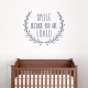 Because You Are Loved Wall Decal